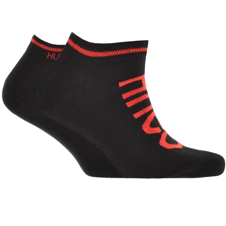 Alternative Image for ProductHUGO Double Pack Socks Black1